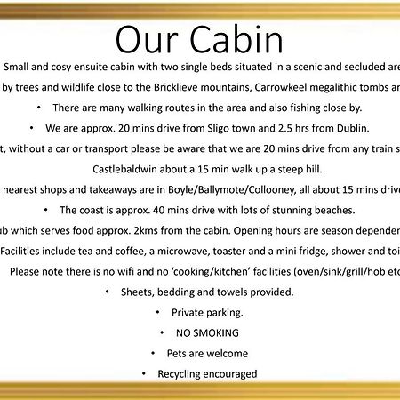 Carrowkeel Cabin Sligo Ngoại thất bức ảnh