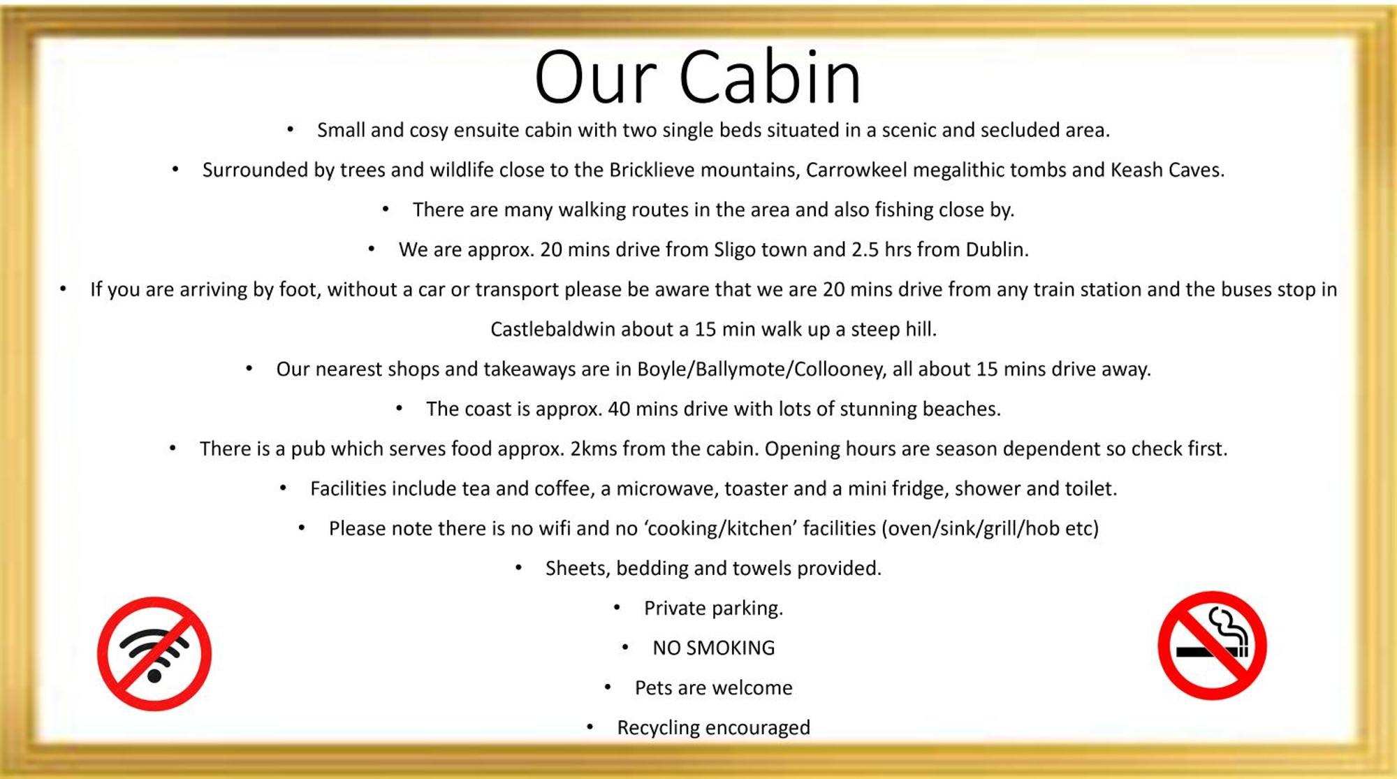 Carrowkeel Cabin Sligo Ngoại thất bức ảnh